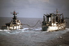 1973 At Sea UNREP